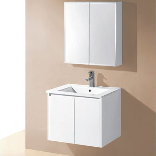 600mm Wall Hung Finger Pull Vanity Bathroom Cabinet