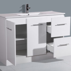 1200mm Floor Standing Kickboard Vanity Bathroom Furniture