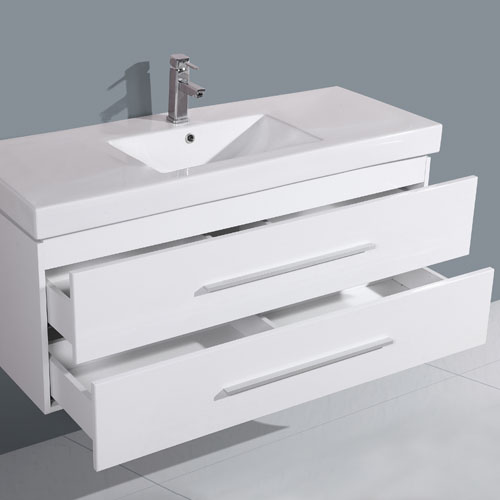 1200mm Two Big Soft Close Drawer Vanity Thick Sink