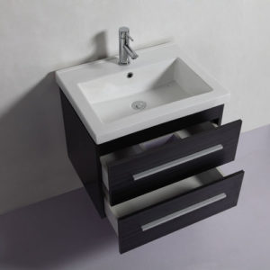Melamine Faced Floating Vanity Unit 750mm Wall Hung